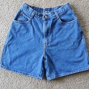 High waisted denim shorts/ "Mom" shorts